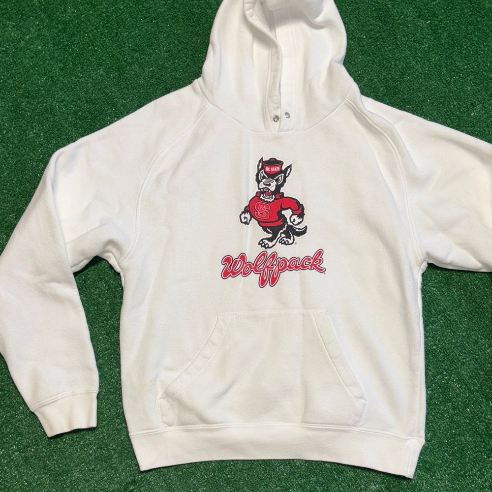 STATE White Wolfpack Graphic Hoodie